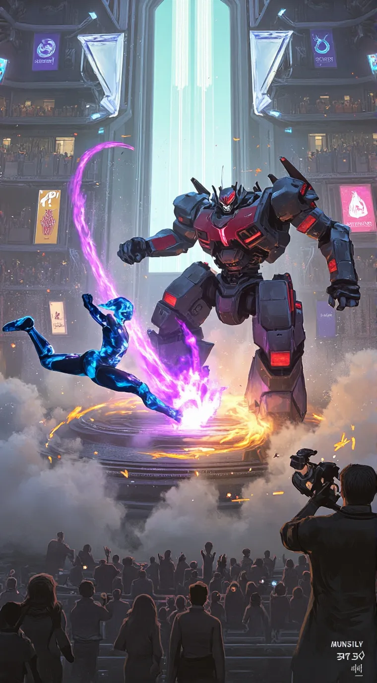 Talkie AI - Chat with mech vs mech! 