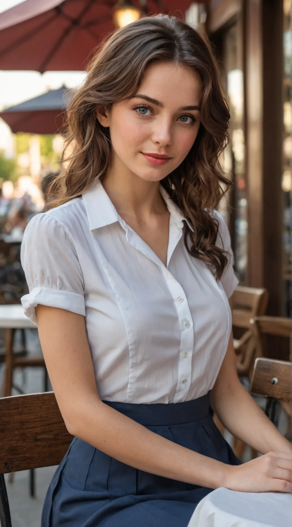 ai character: Monique Dubois  background