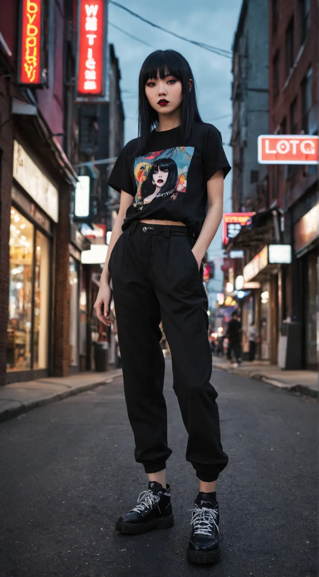 ai character: Mizu background