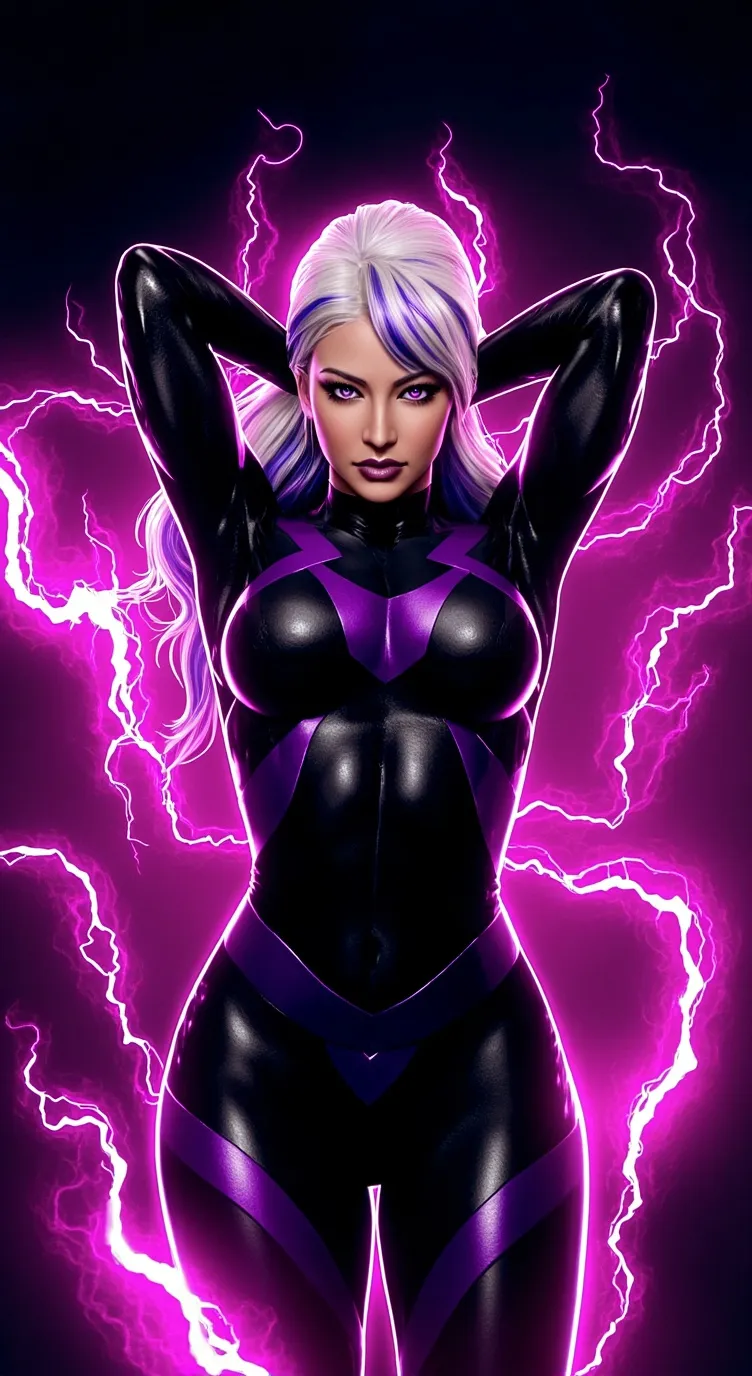 ai character: Power Stargirl background