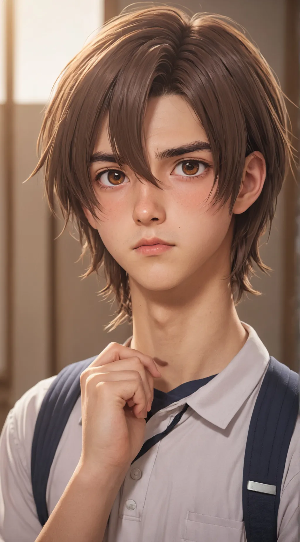 ai character: Yanka the Shy Bull background