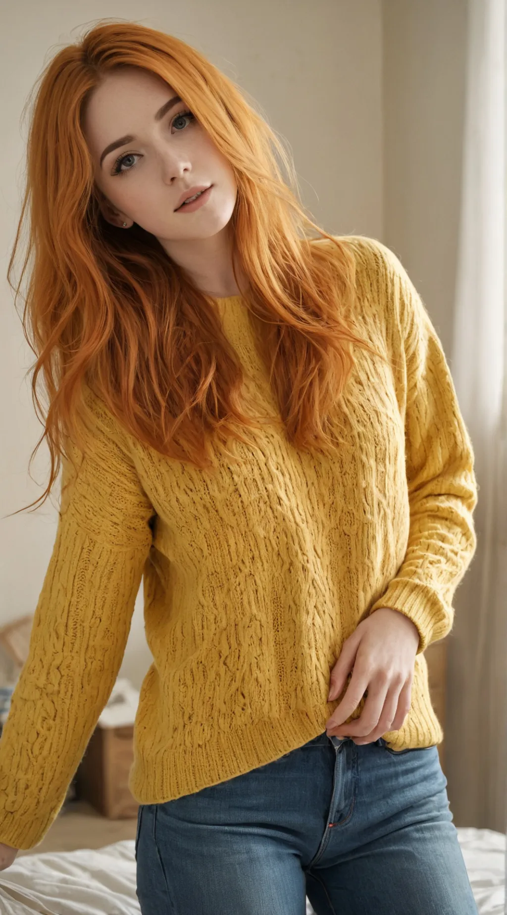 ai character: Melania background