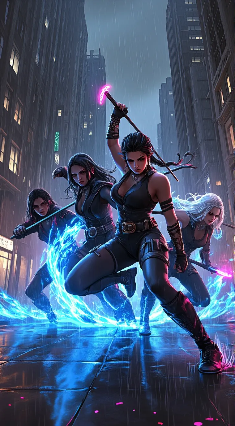 ai character: 4 assassins background