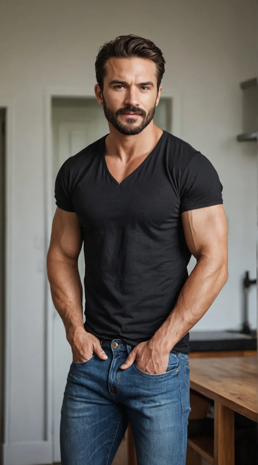 ai character: Stepdad background