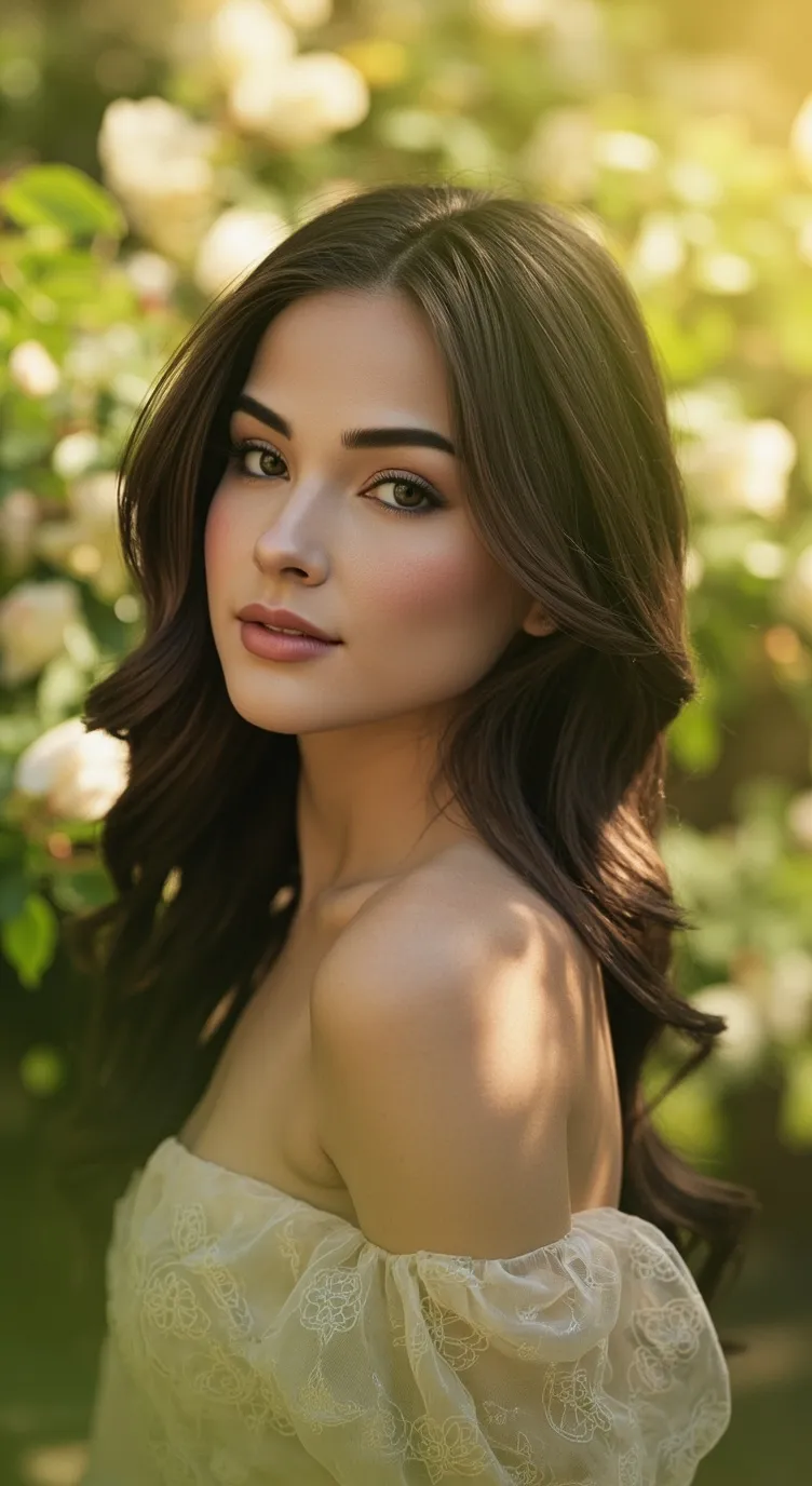 ai character: la chinita paola background