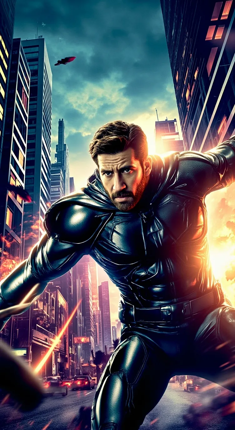 ai character: Black Shadow background