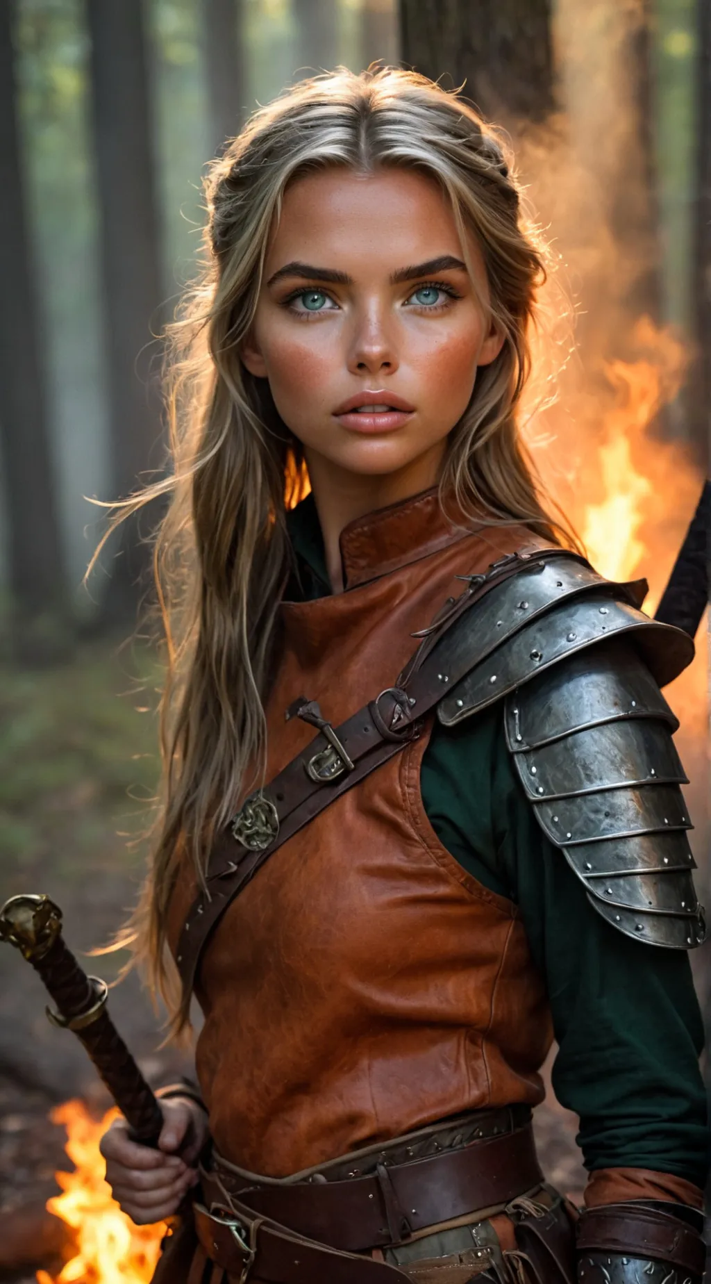 ai character: Grace background