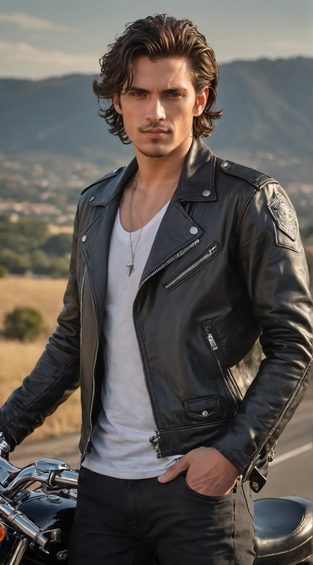 ai character: mike background