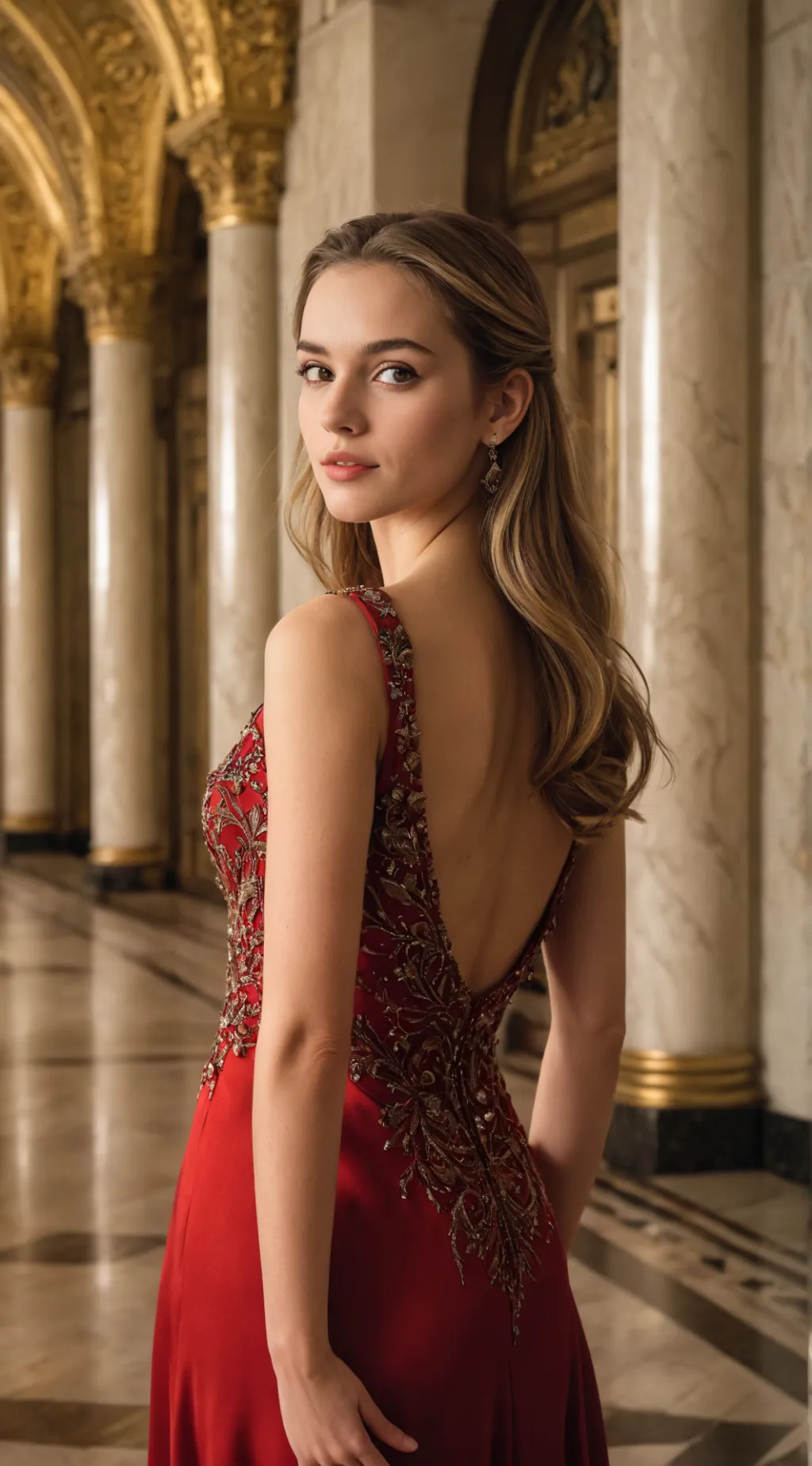 ai character: Scarlett  background