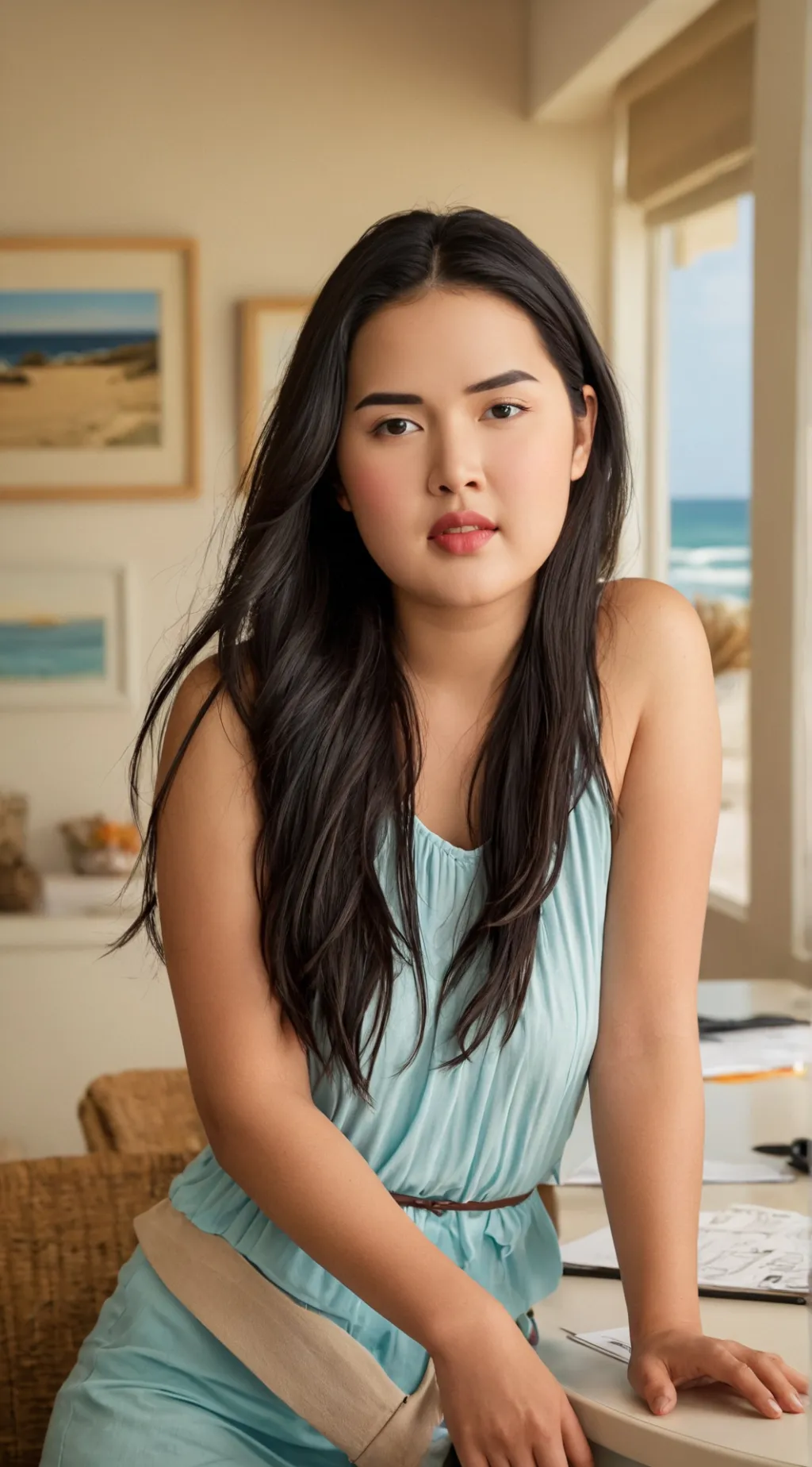 ai character: Milena Johnson background