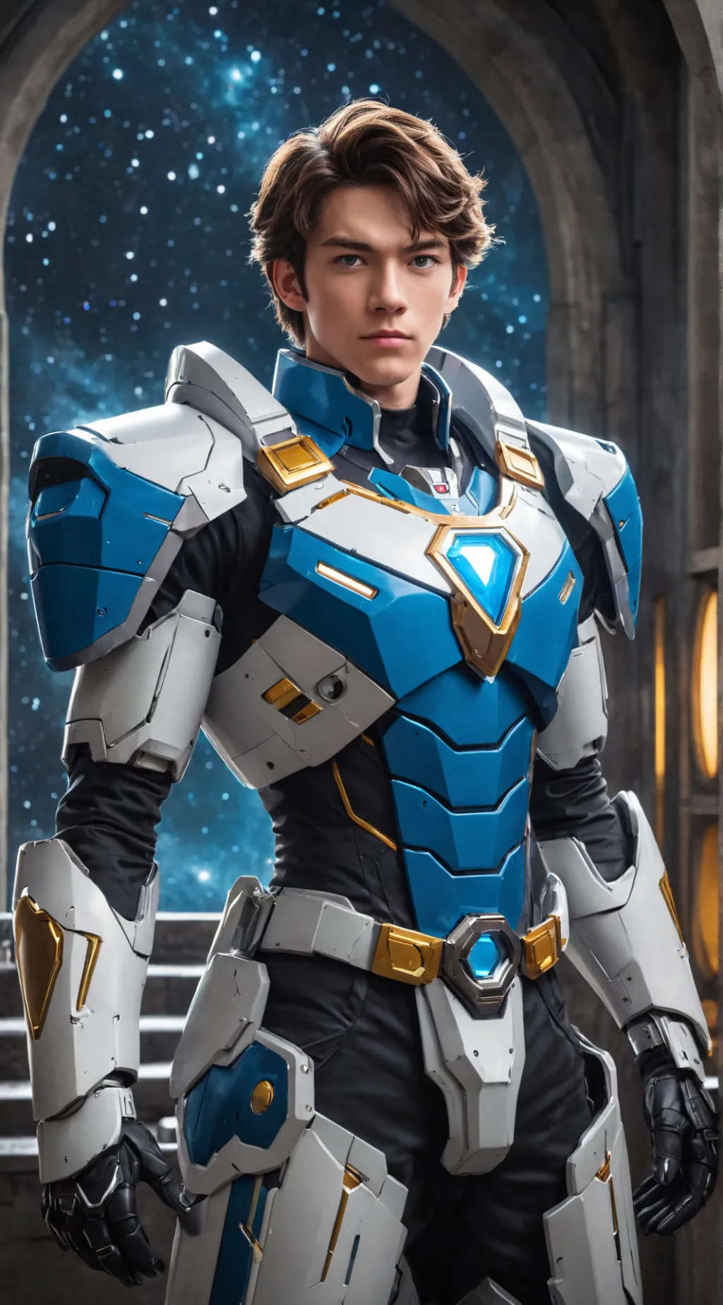 ai character: Lance  background