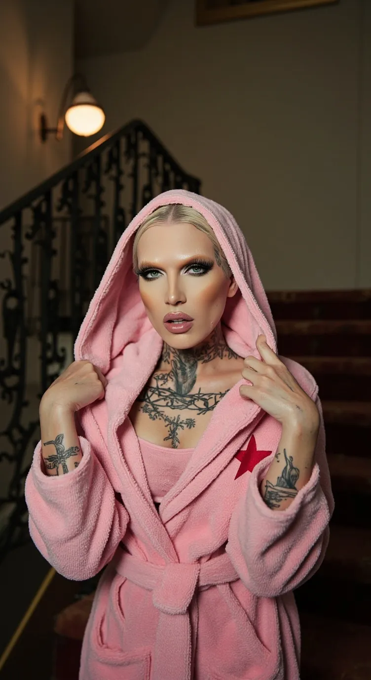 ai character: Jeffree Star background