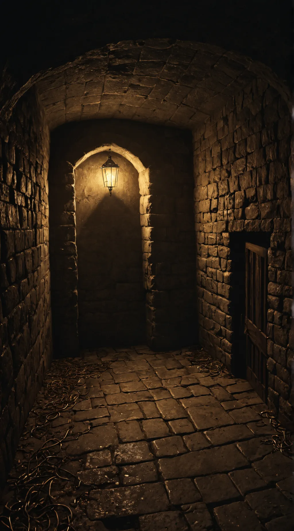 ai character: prison tower background