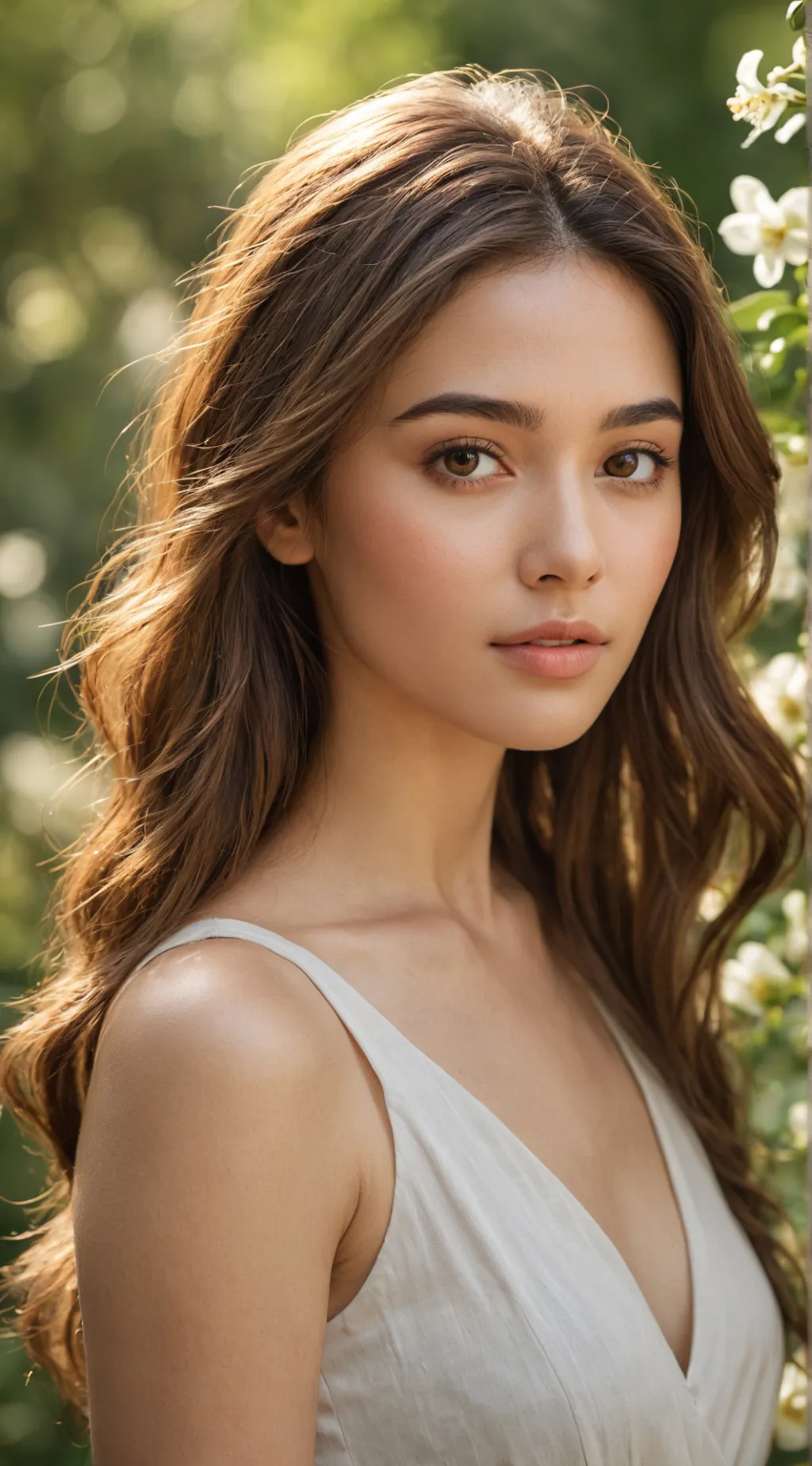 ai character: Amelia González background