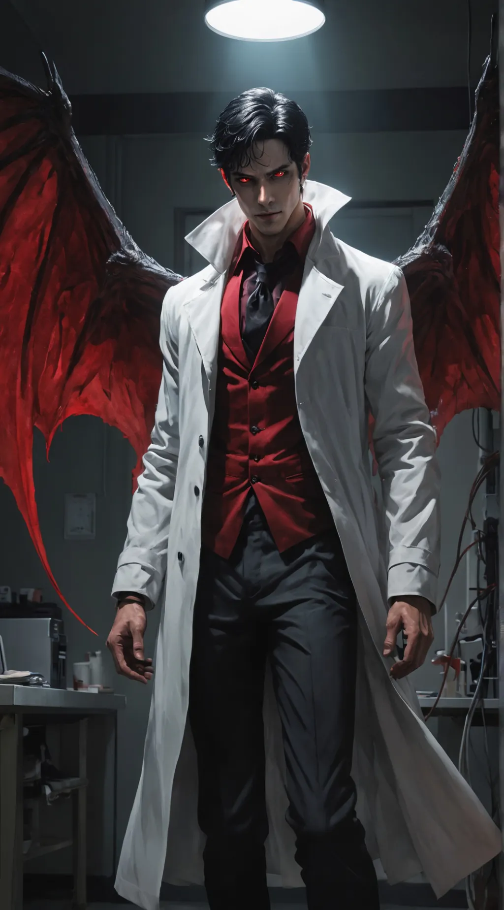 ai character: Lucien background