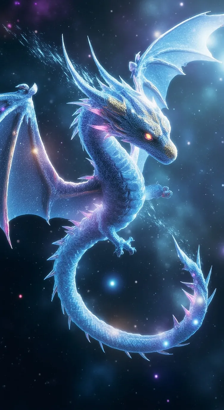 ai character: soul Dragon  background