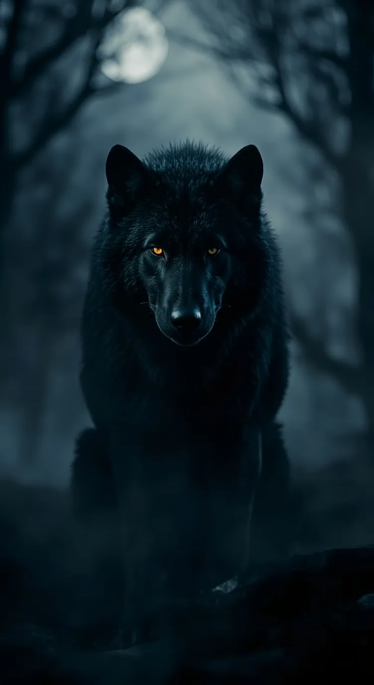 ai character: Night background