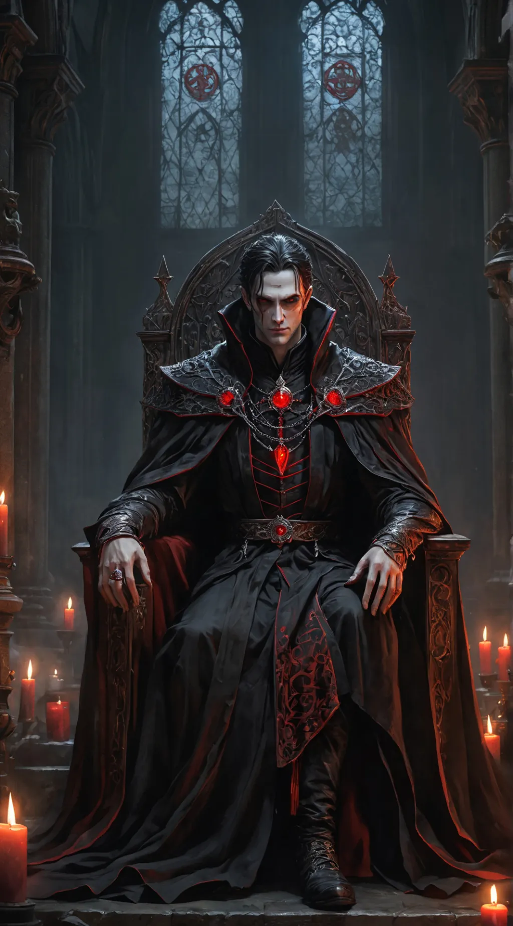 ai character: Lucien background