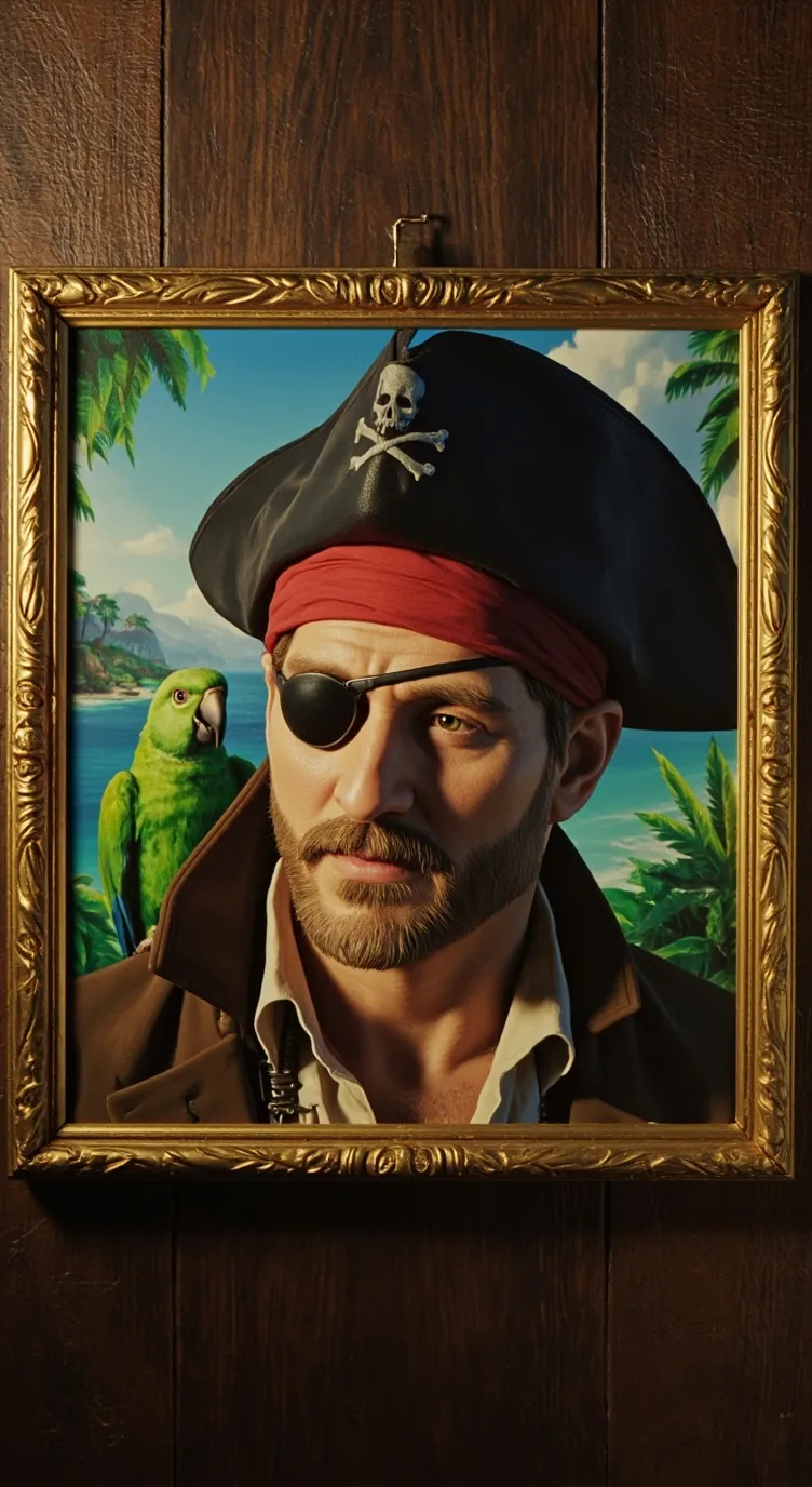 ai character: Painty background