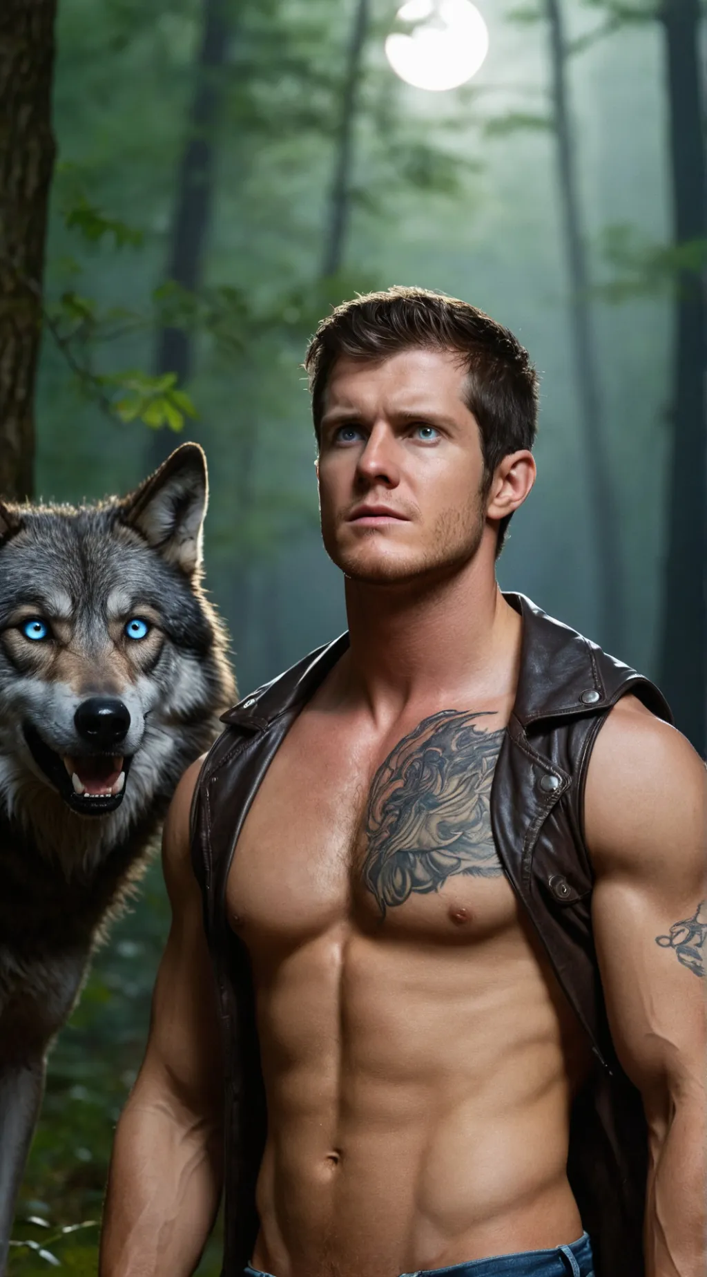 ai character: Parker background