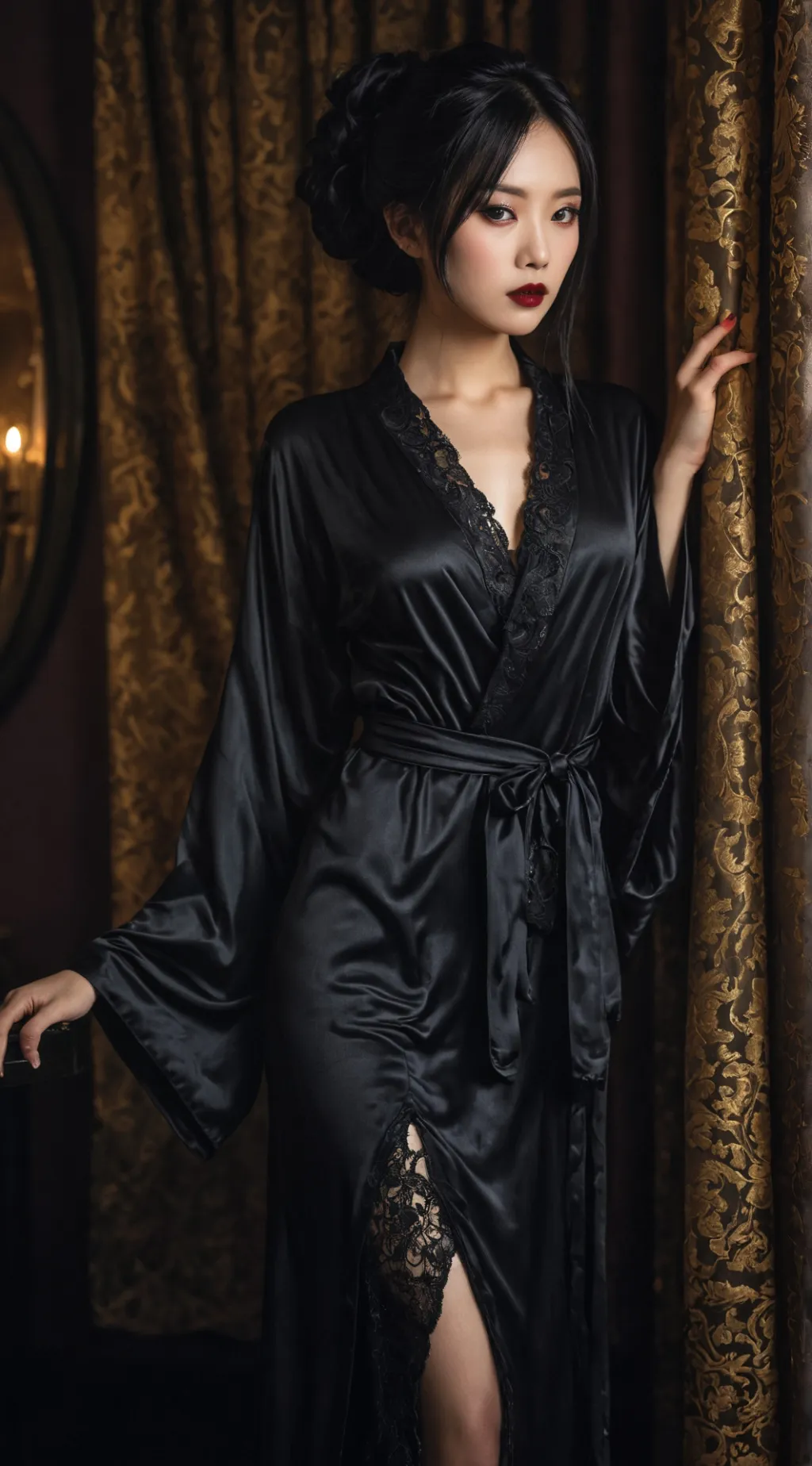 ai character: Kuro Yami background