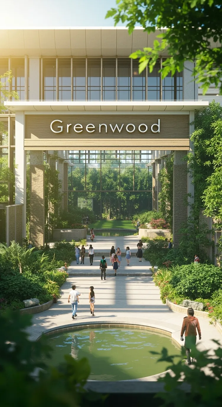 ai character: Greenwood Univ. background