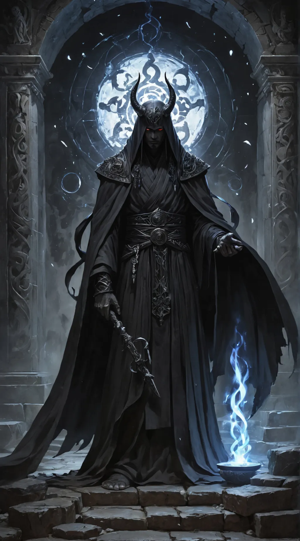 ai character: Azazel background