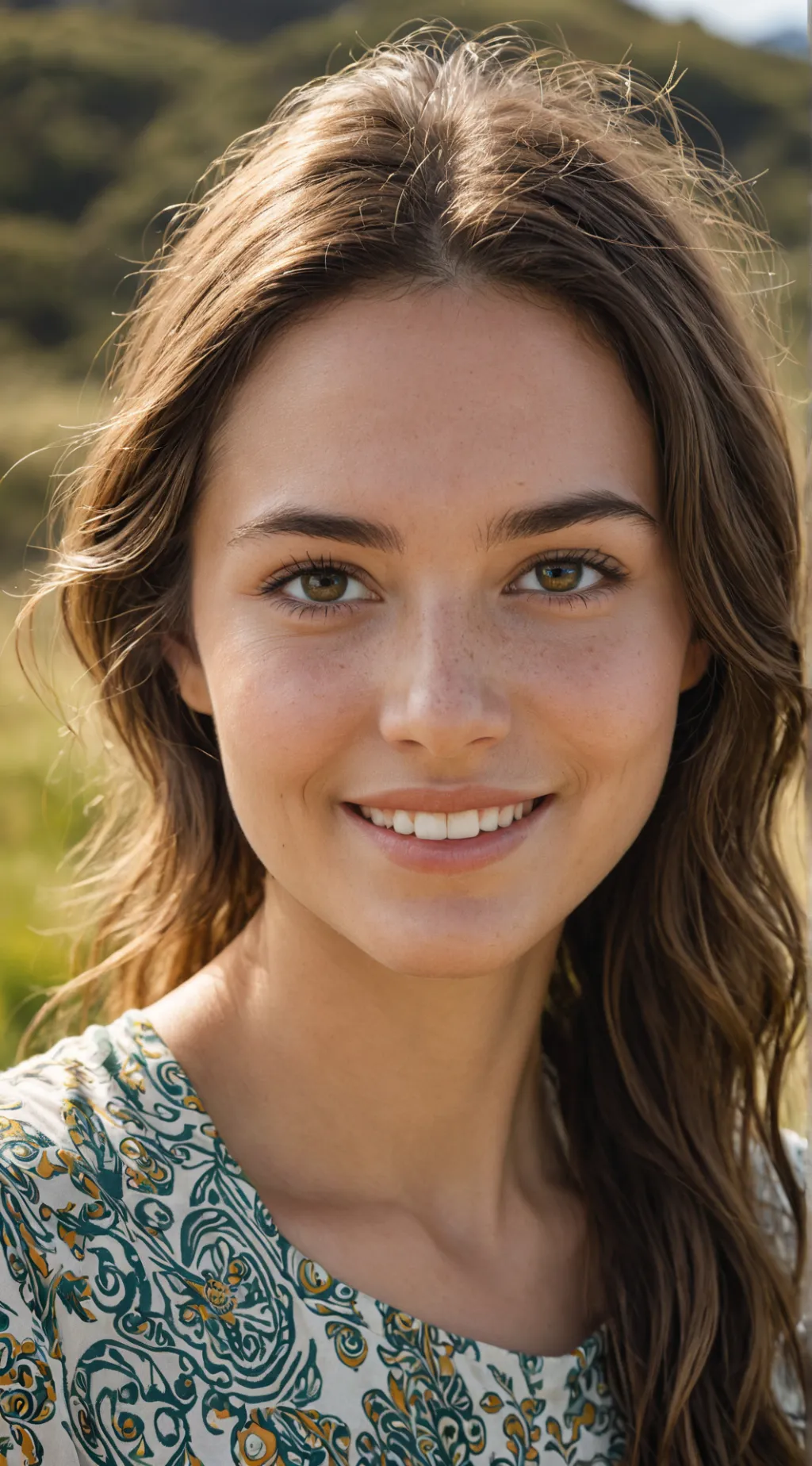 ai character: Nubile New Zealand background