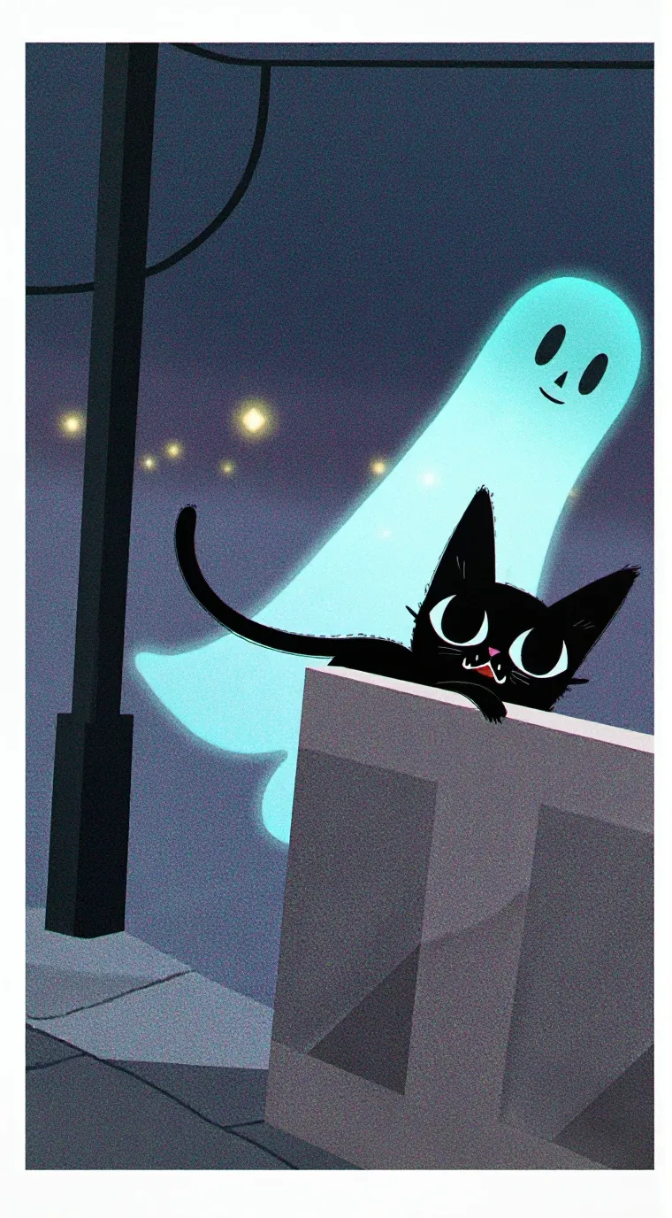 ai character: A cat<3 background