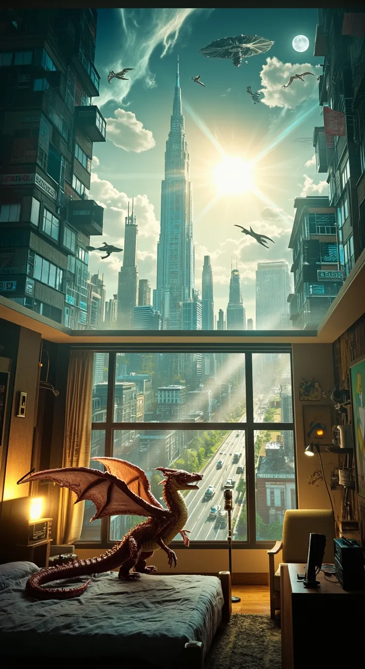 ai character: User/dragon background