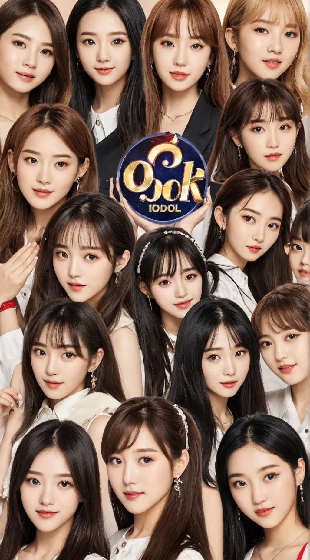 ai character: Ok Idol background