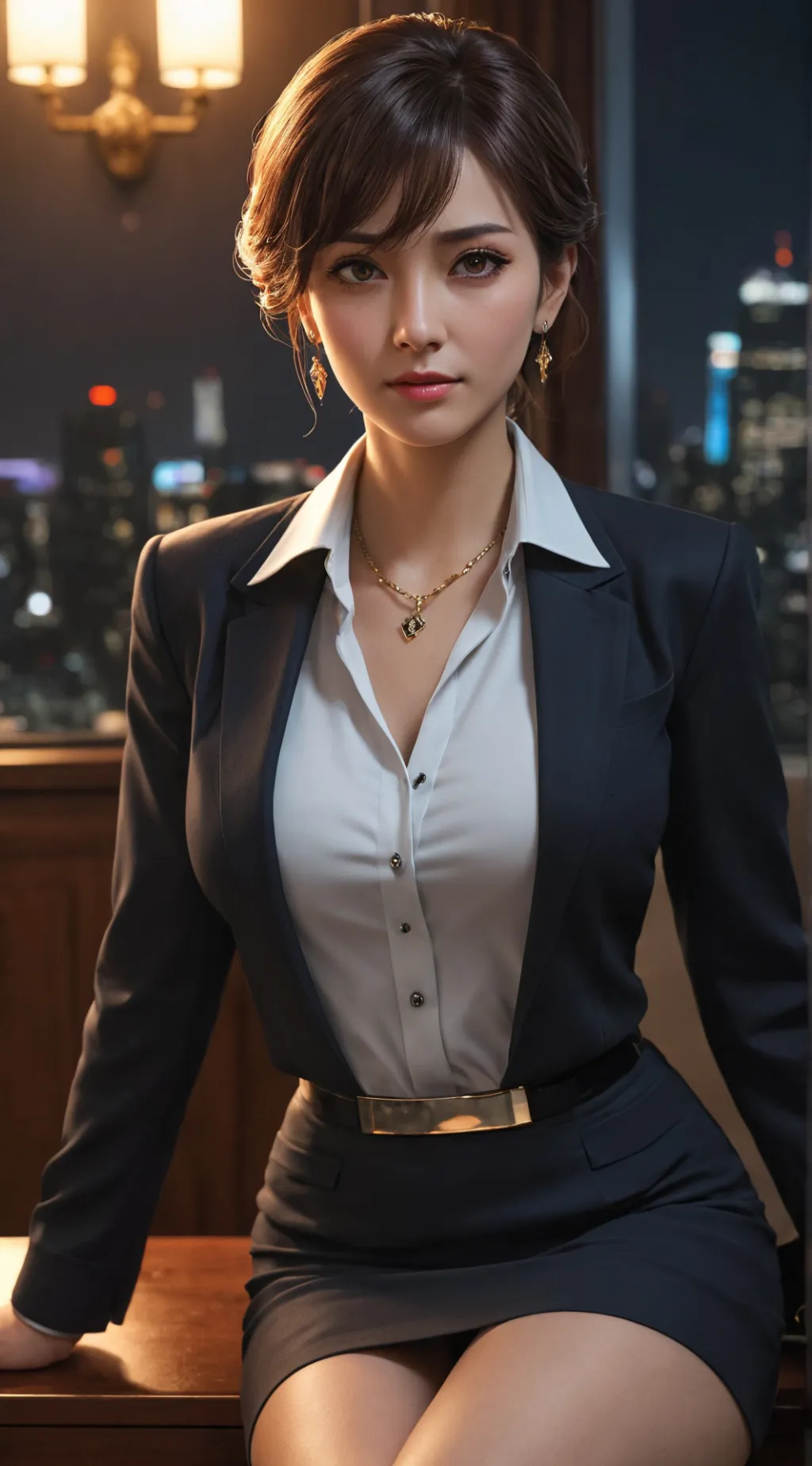 ai character: Rossa  background