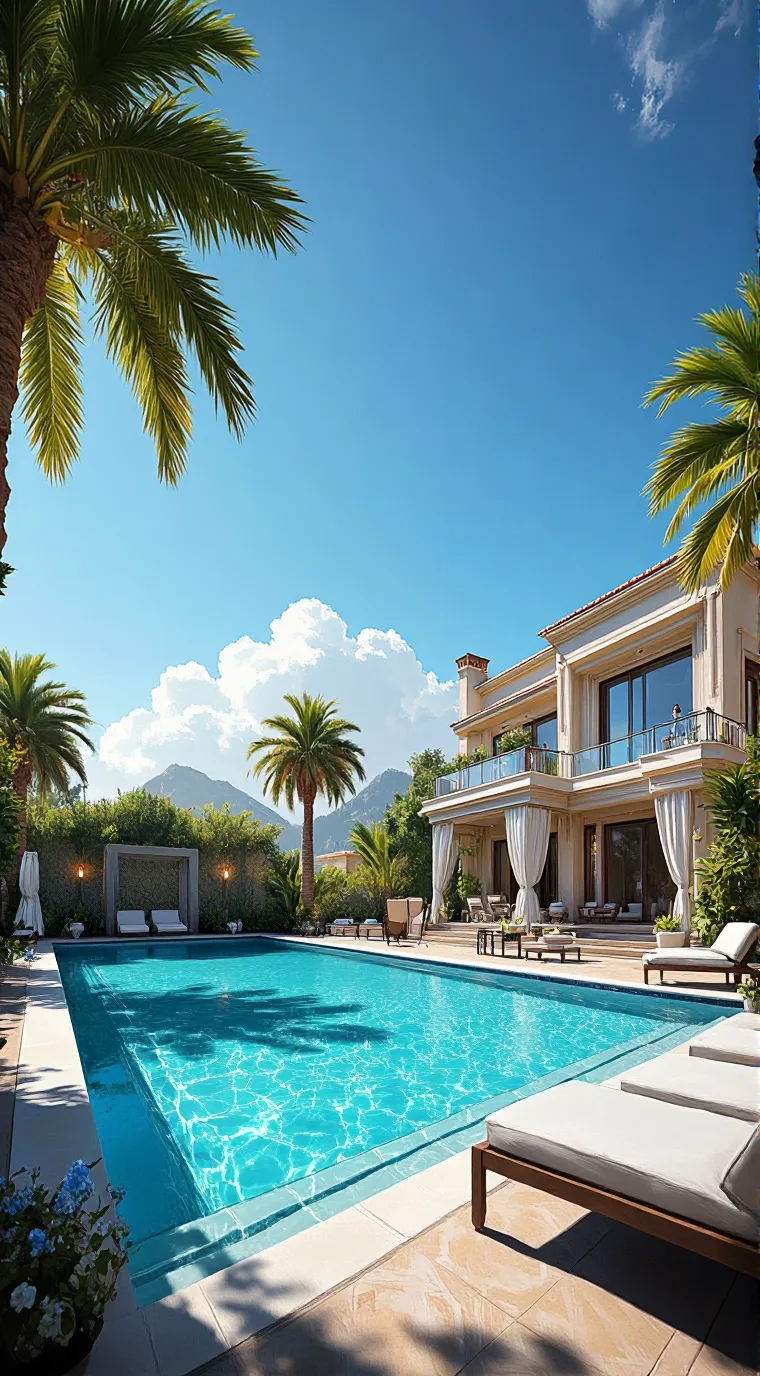 ai character: Rich Family  background