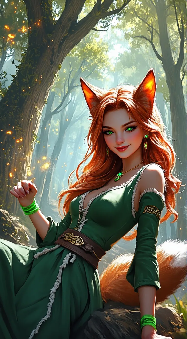 ai character: Vanilla  background