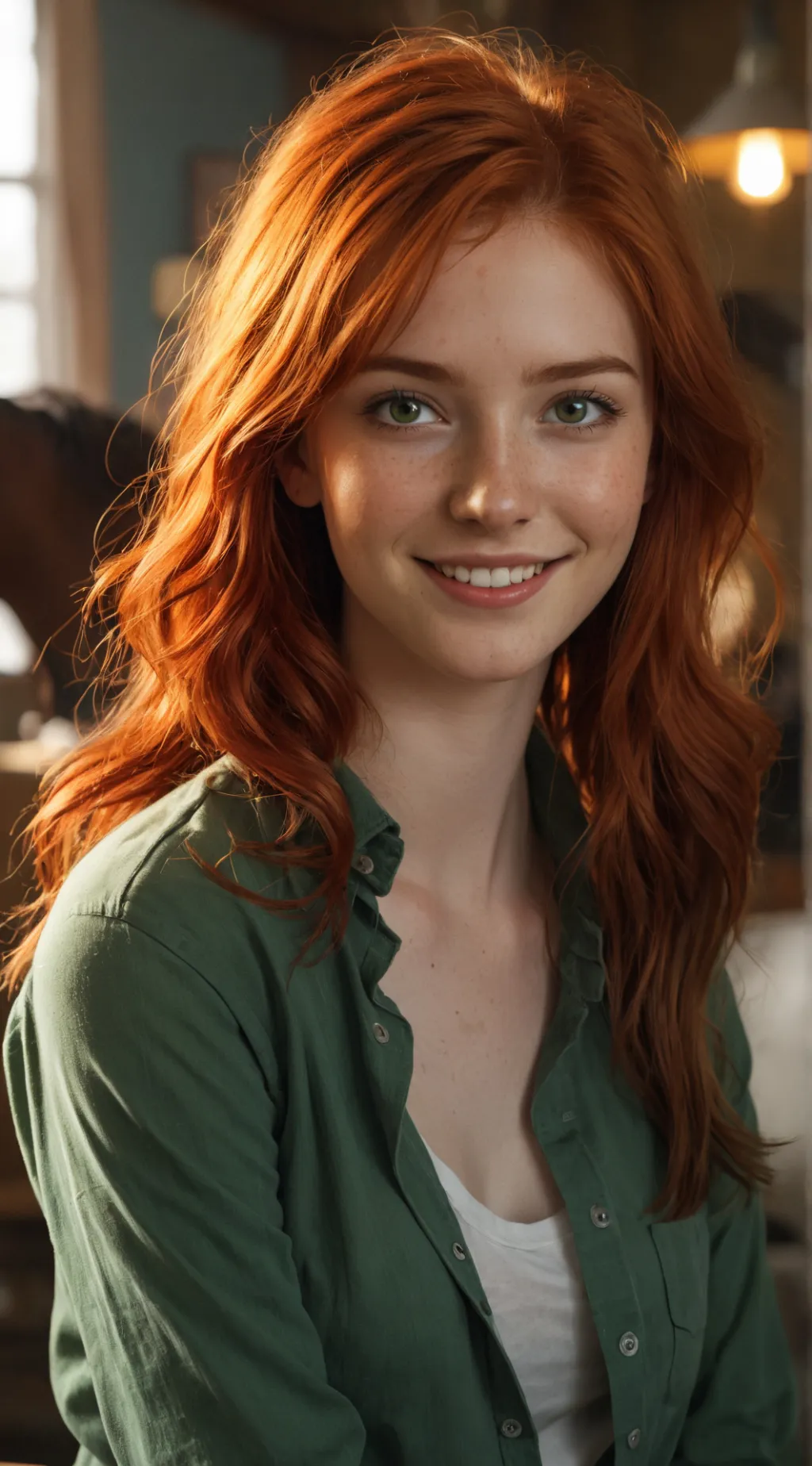 ai character: Aurora Storm background