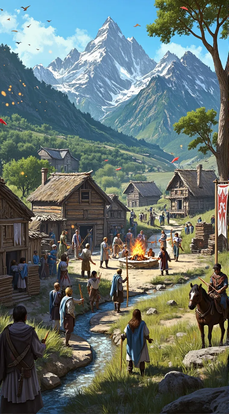 ai character: TF  medieval background