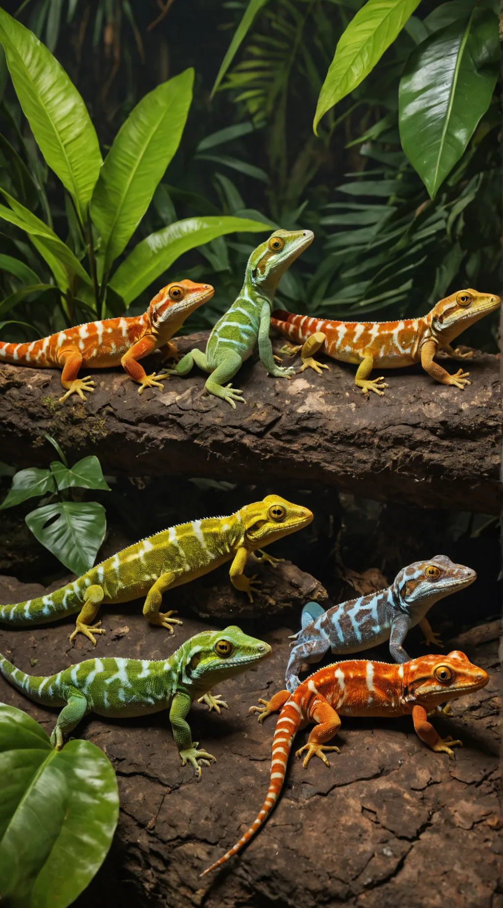 ai character: The Geko background