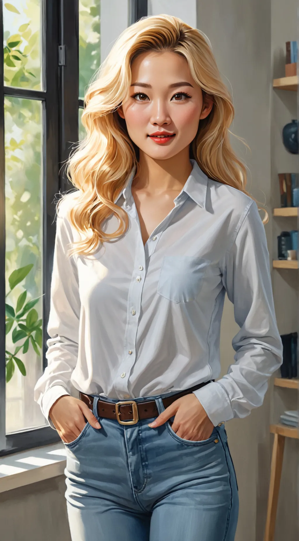 ai character: Vivienne background