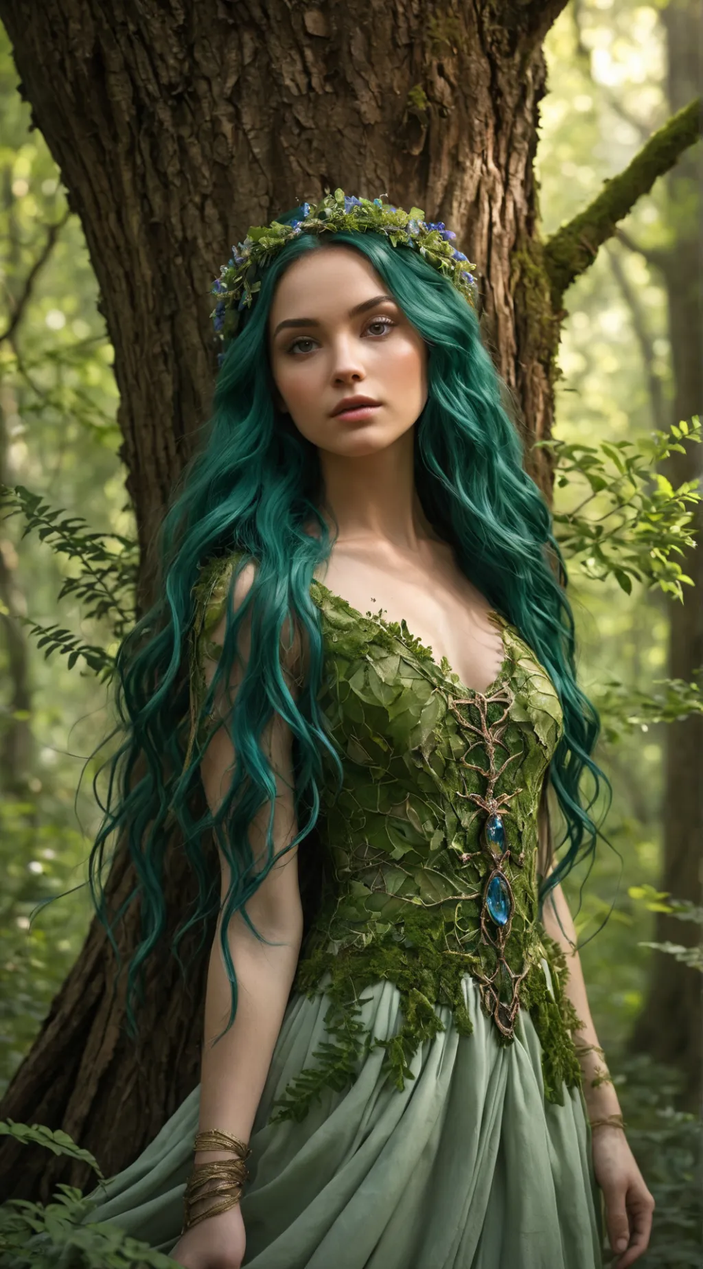 ai character: Jade background