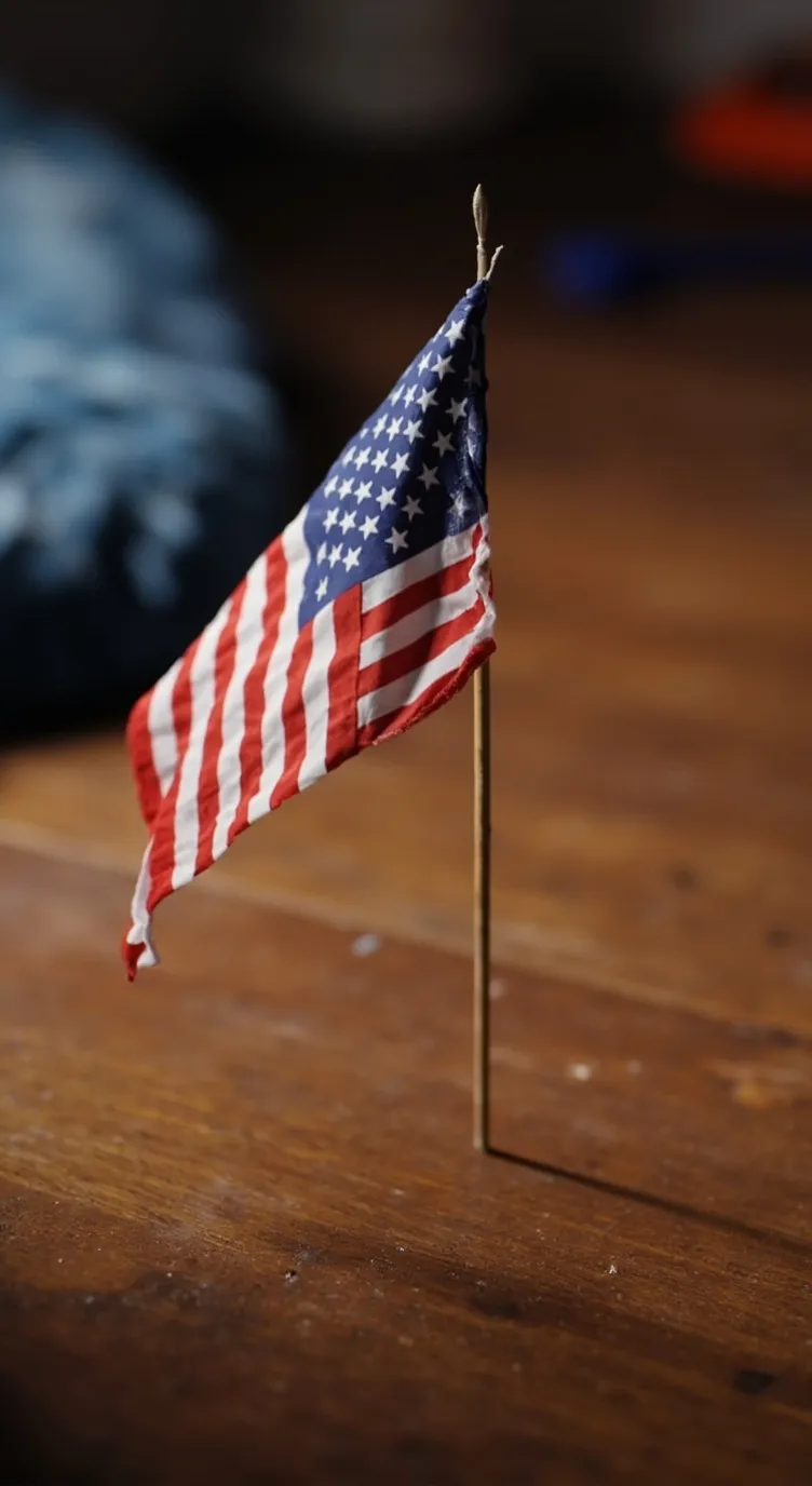 ai character: 4 of July  background