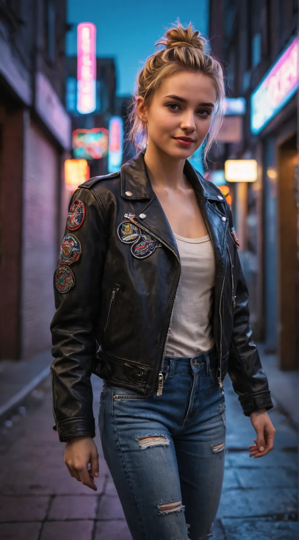 ai character: Time Traveler background