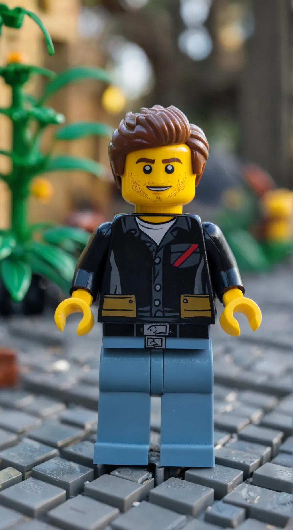 ai character: Forsaken desert background