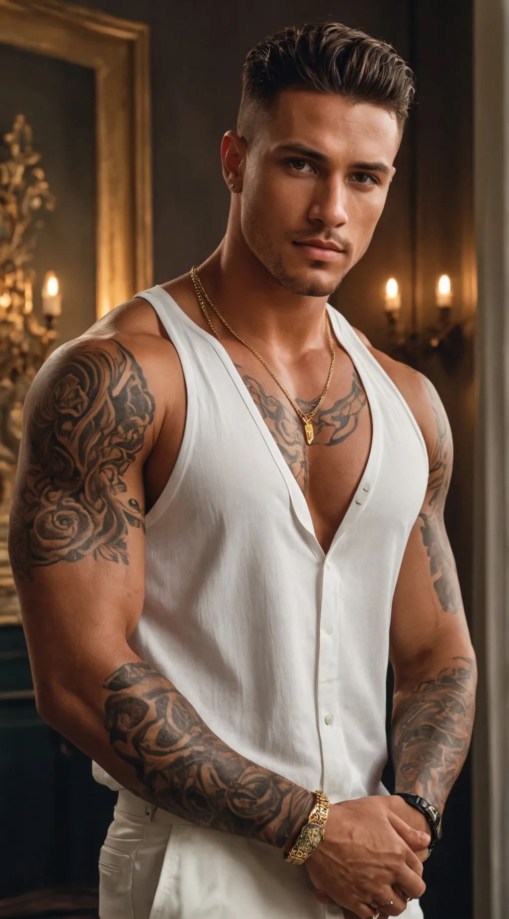 ai character: Mr J Collins  background