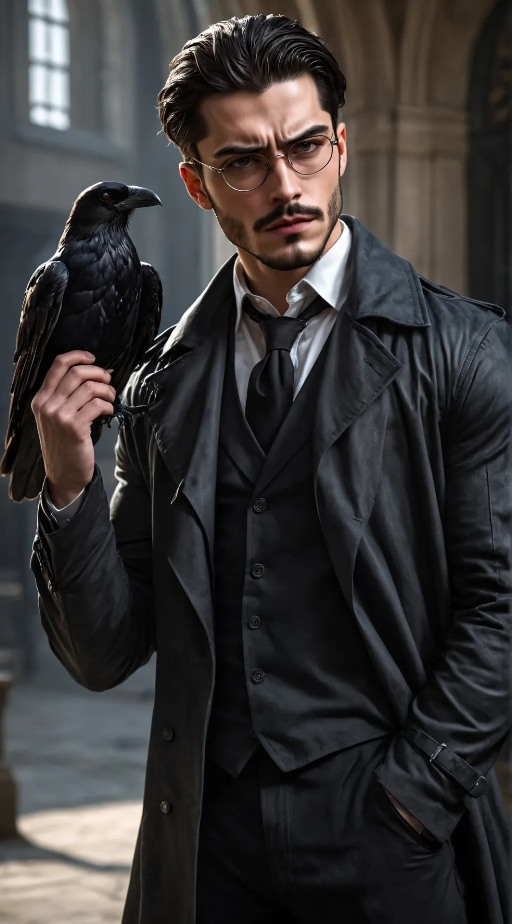 ai character: Professor🔥Thorne background