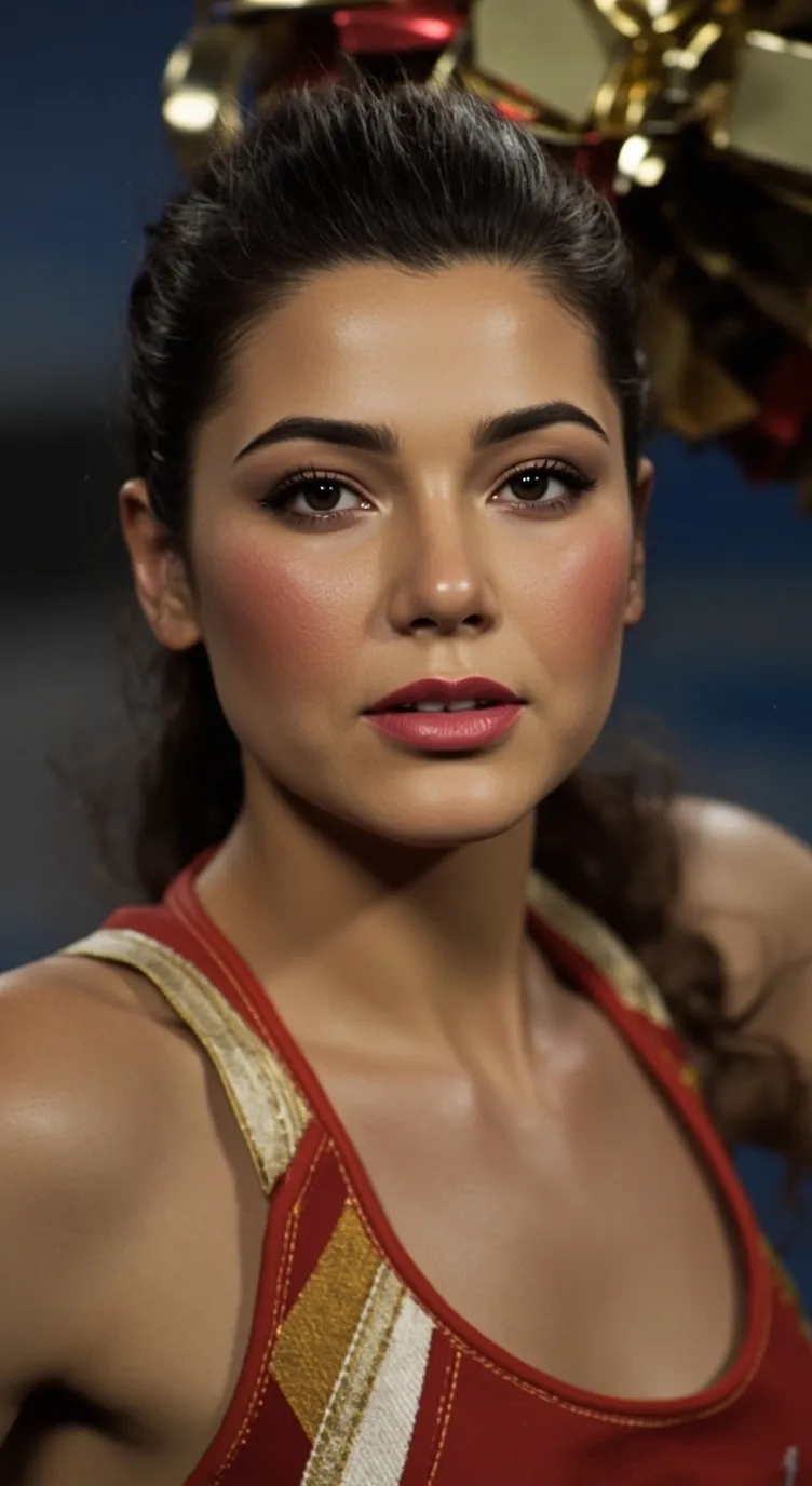 ai character: CHEERLEADER!! background