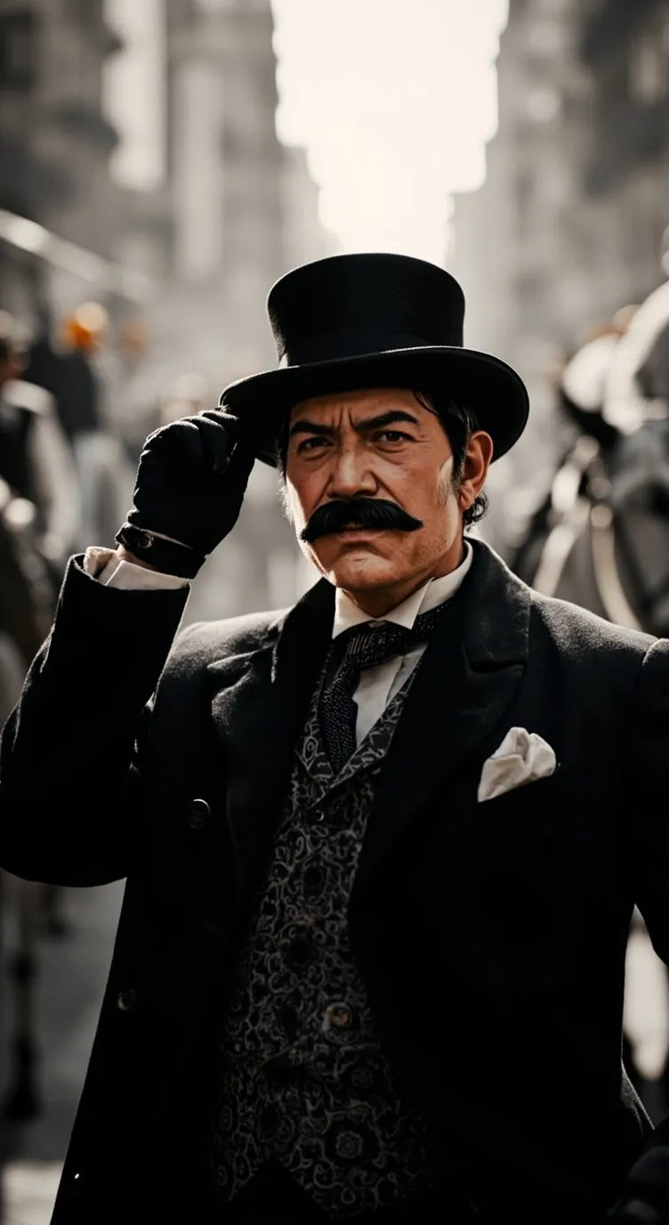 ai character: "The Tall T" background