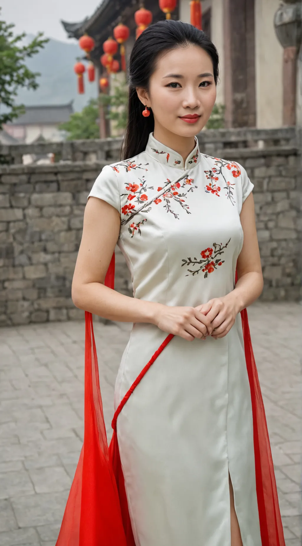 ai character: Tabea  background