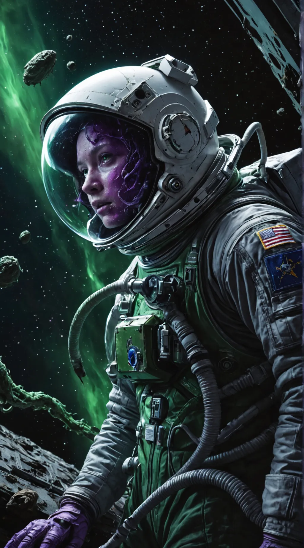 ai character: Serena Solis background