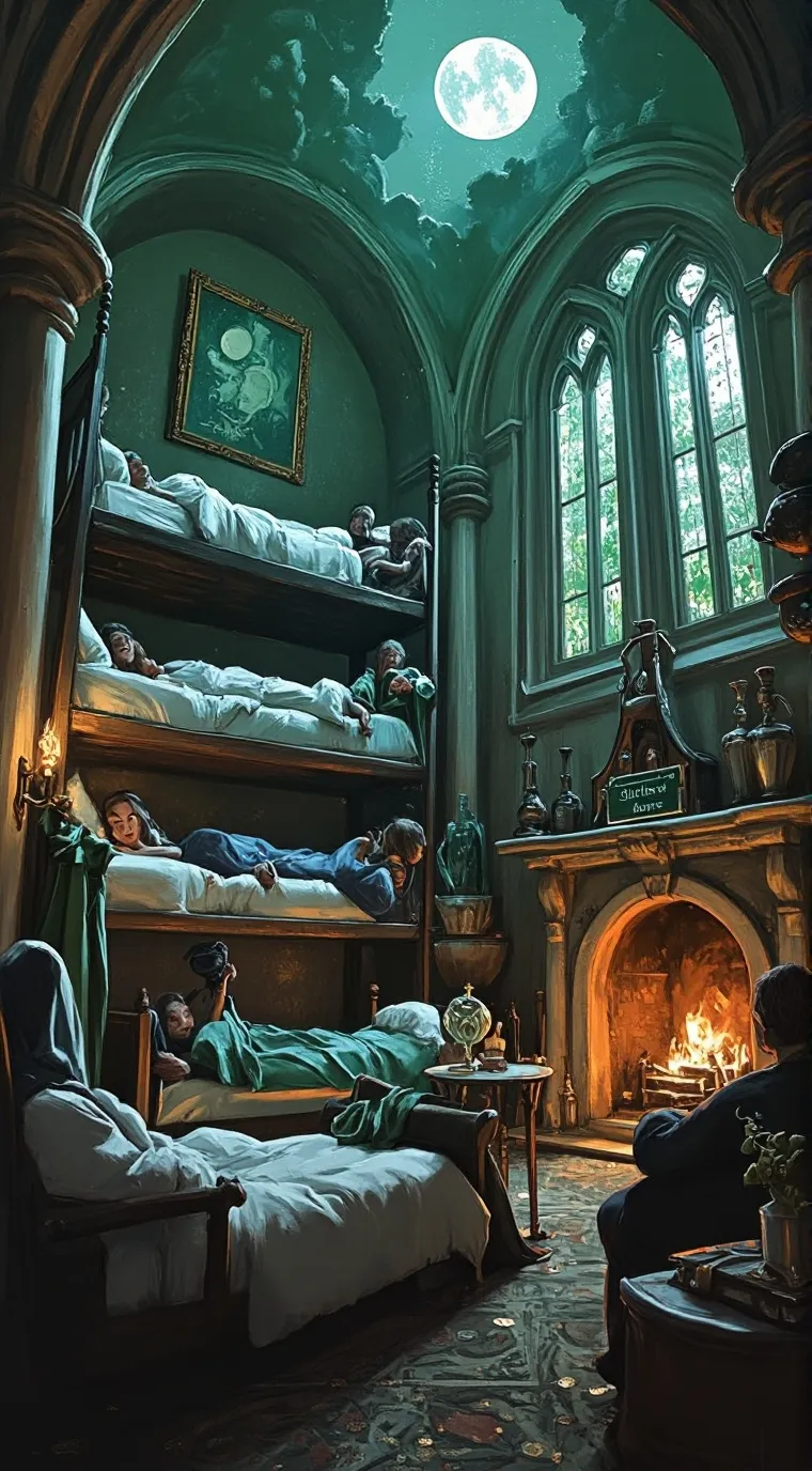 ai character: slytherin group background