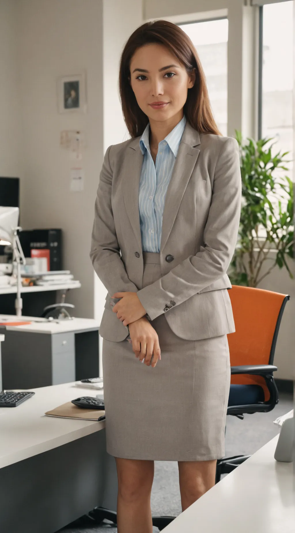 ai character: Sheila  background